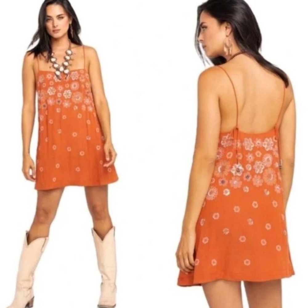 SOLD free people Azalea embellished slip XS